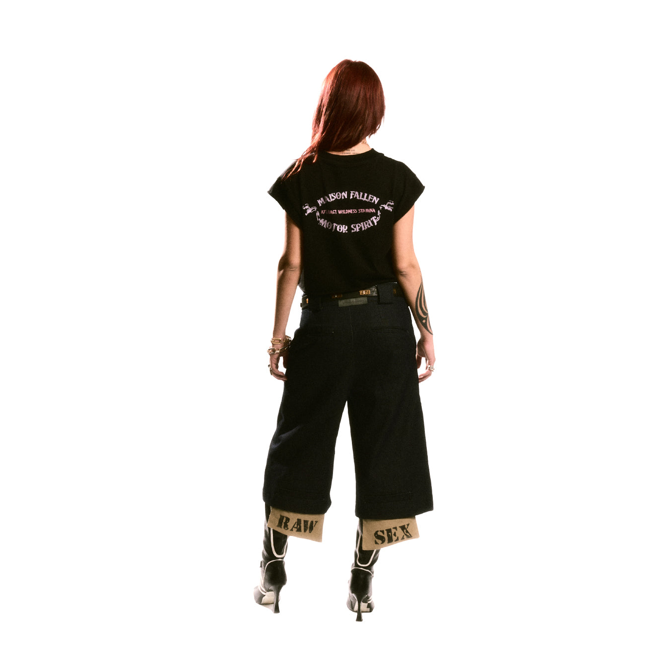 SMOKED INDIGO RAW DENIM JORTS || "RAW SEX" LIMITED EDITION