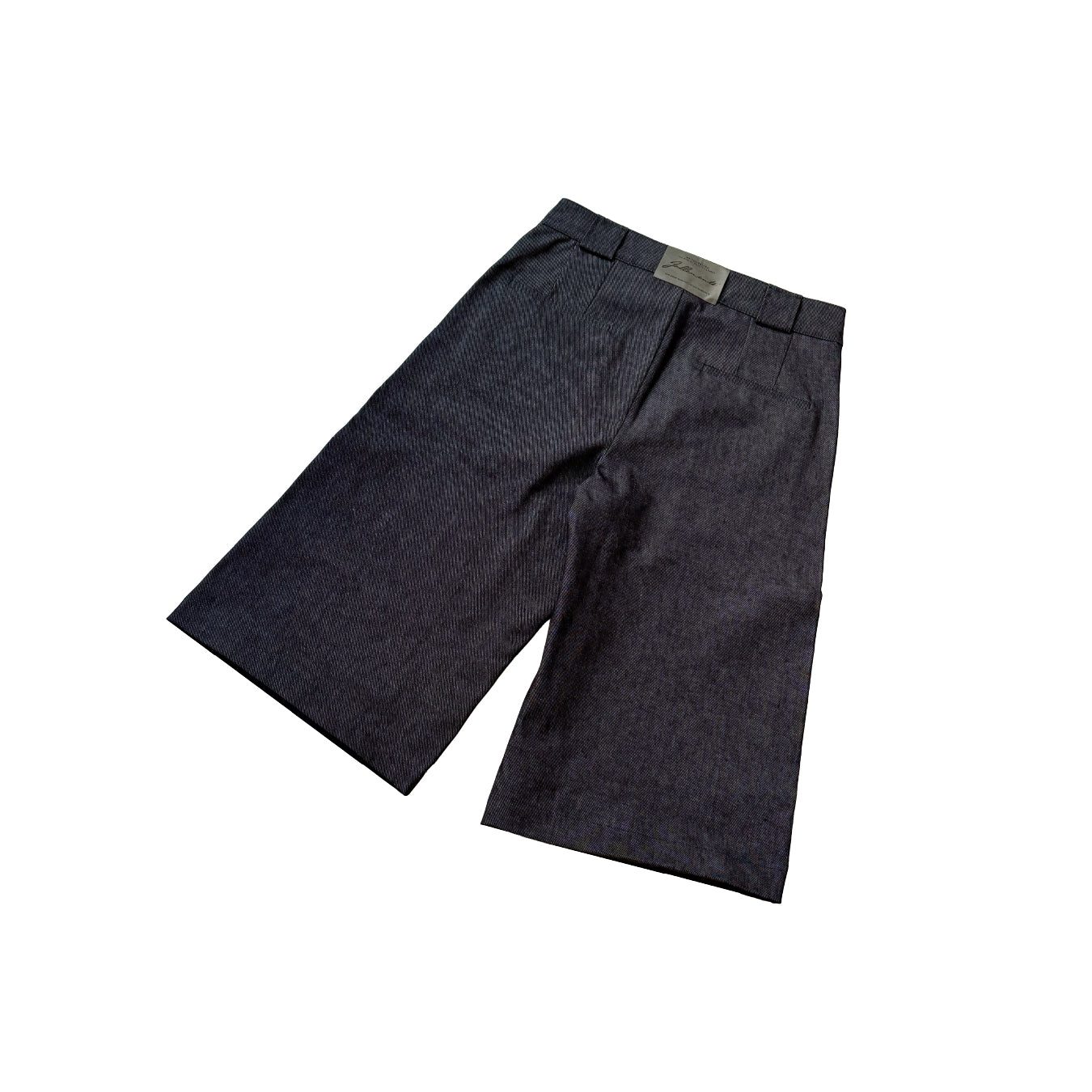 SMOKED INDIGO RAW DENIM JORTS || 1969 FOLLEMENTE