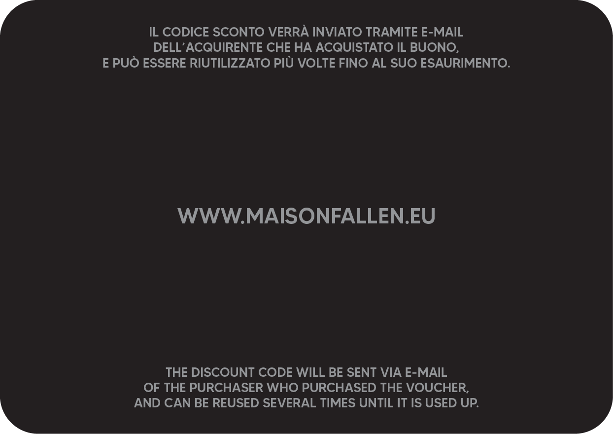 MAISON FALLEN Gift Card