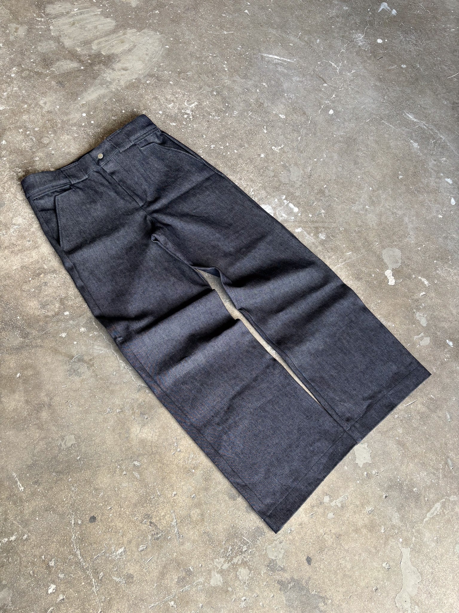 SMOKED INDIGO RAW DENIM || 1969 FOLLEMENTE