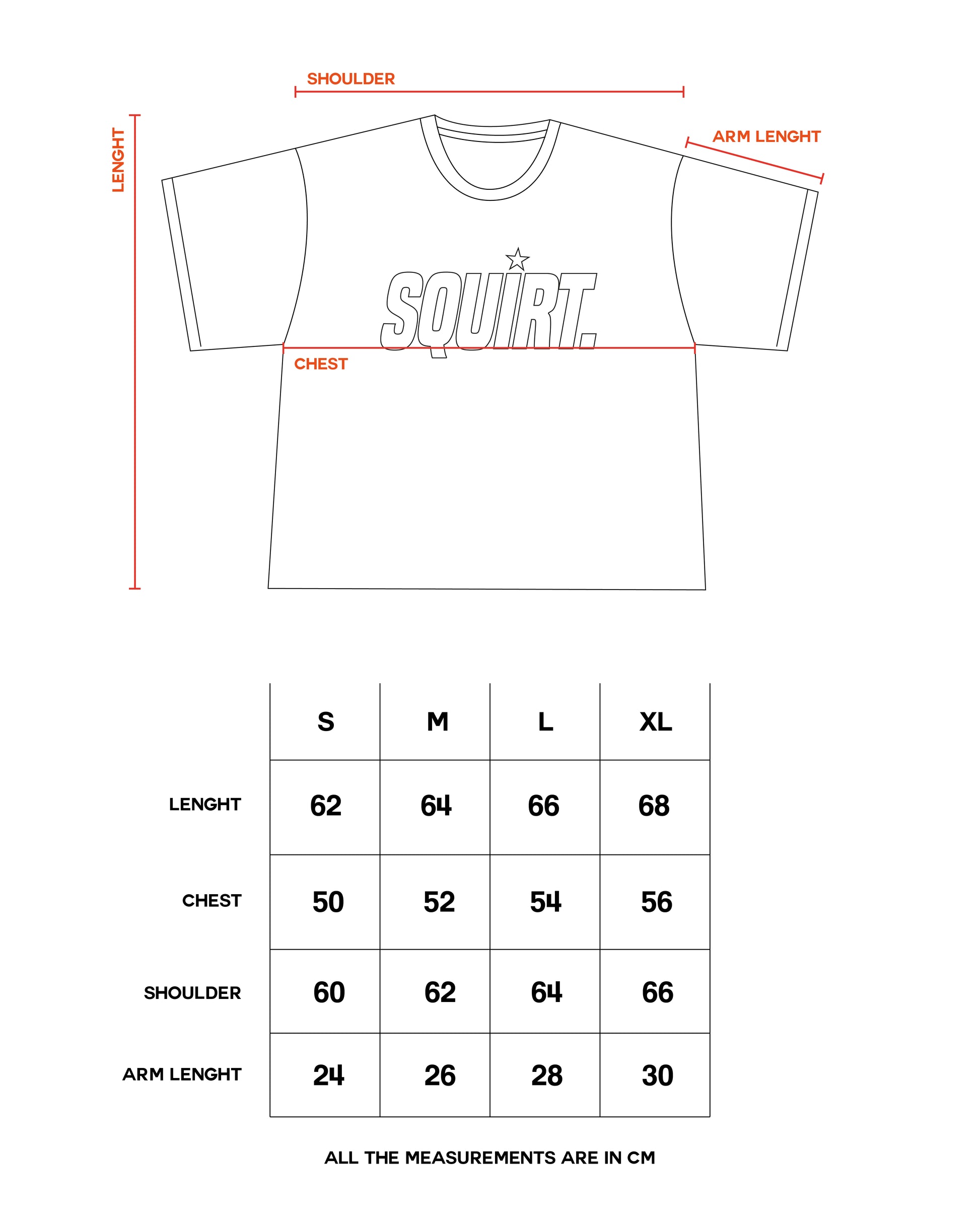 "SQUIRT" T-SHIRT || LIMITED EDITION